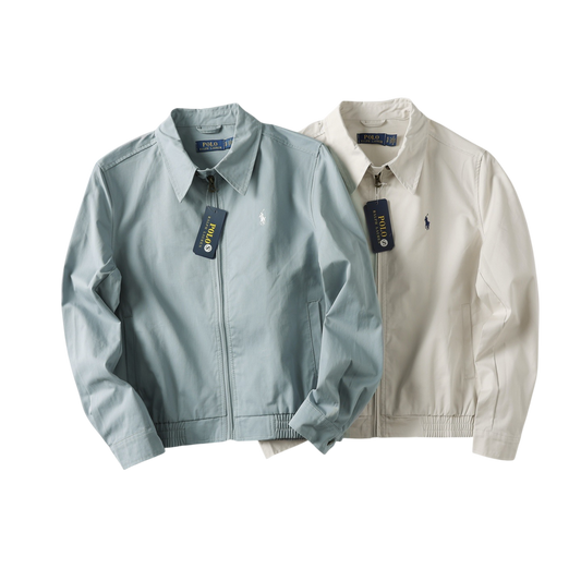 Chambray-Windjacke