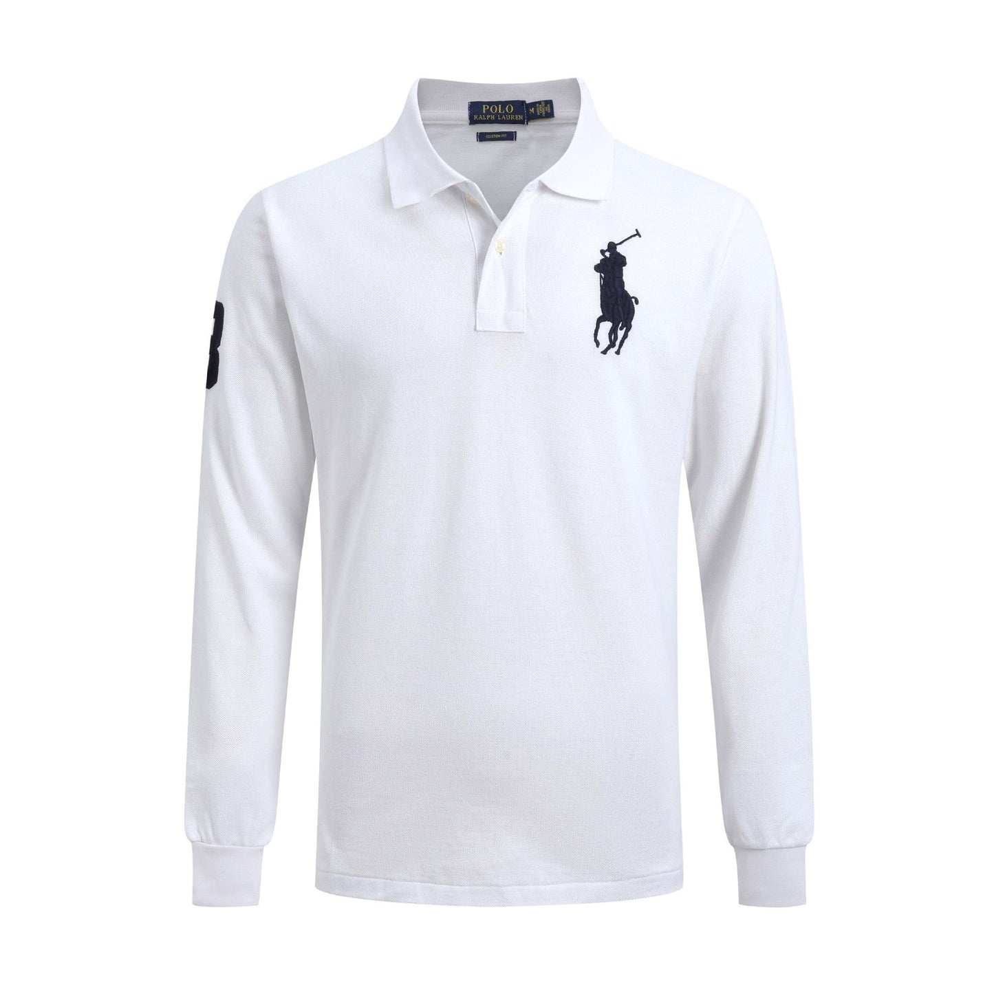 Polohemd aus Baumwolle mit Logo