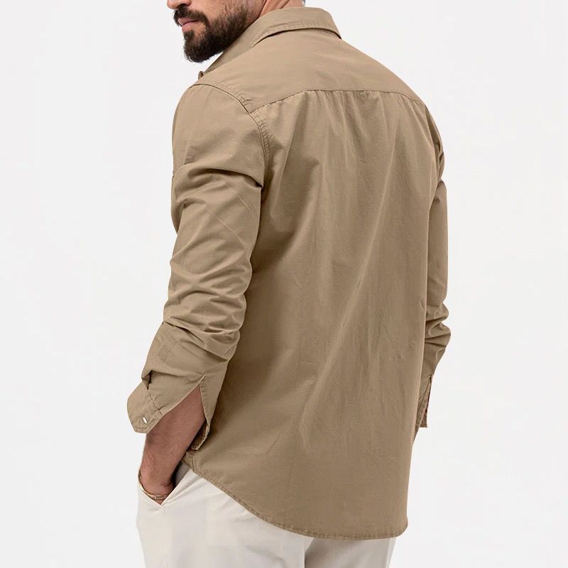 Chemise Homme Premium en Mélange de Coton