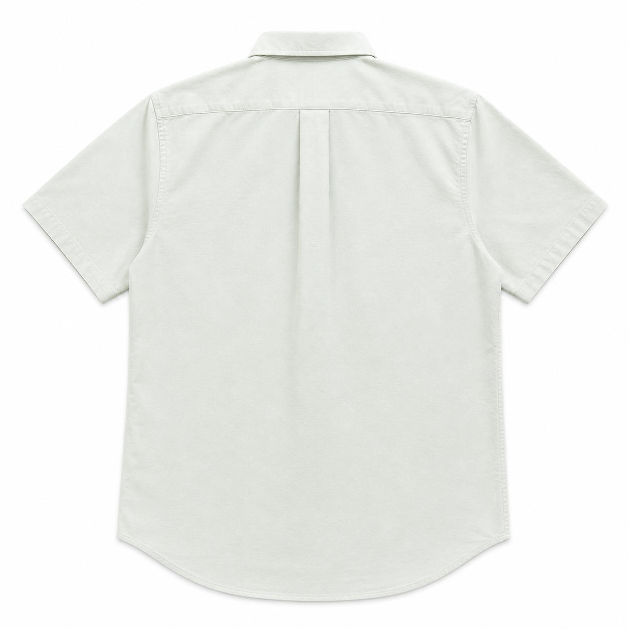 Camicia da uomo a maniche corte in cotone