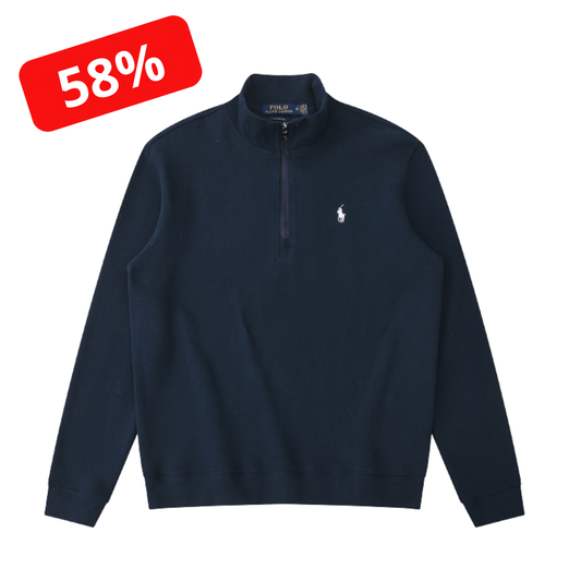 Maglione a mezza zip