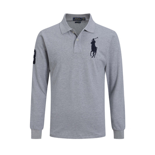 Polohemd aus Baumwolle mit Logo
