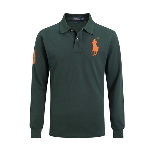 Polohemd aus Baumwolle mit Logo