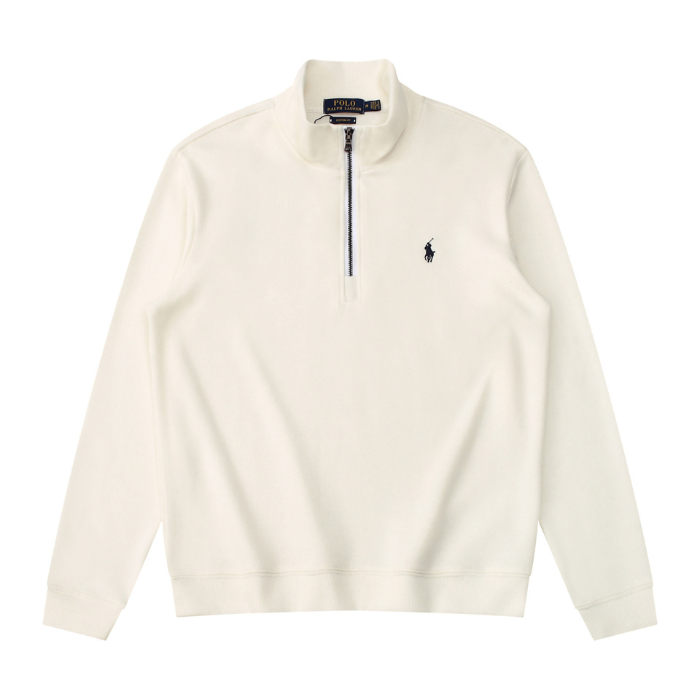 Pullover mit halbem Reißverschluss