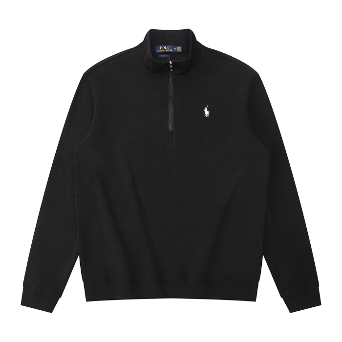 Pullover mit halbem Reißverschluss