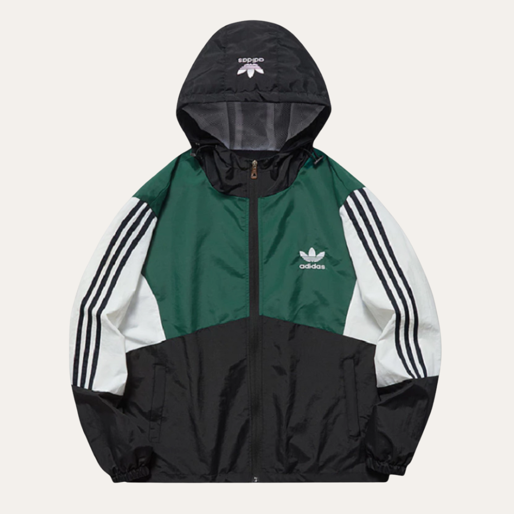 Windjacke mit Kapuze