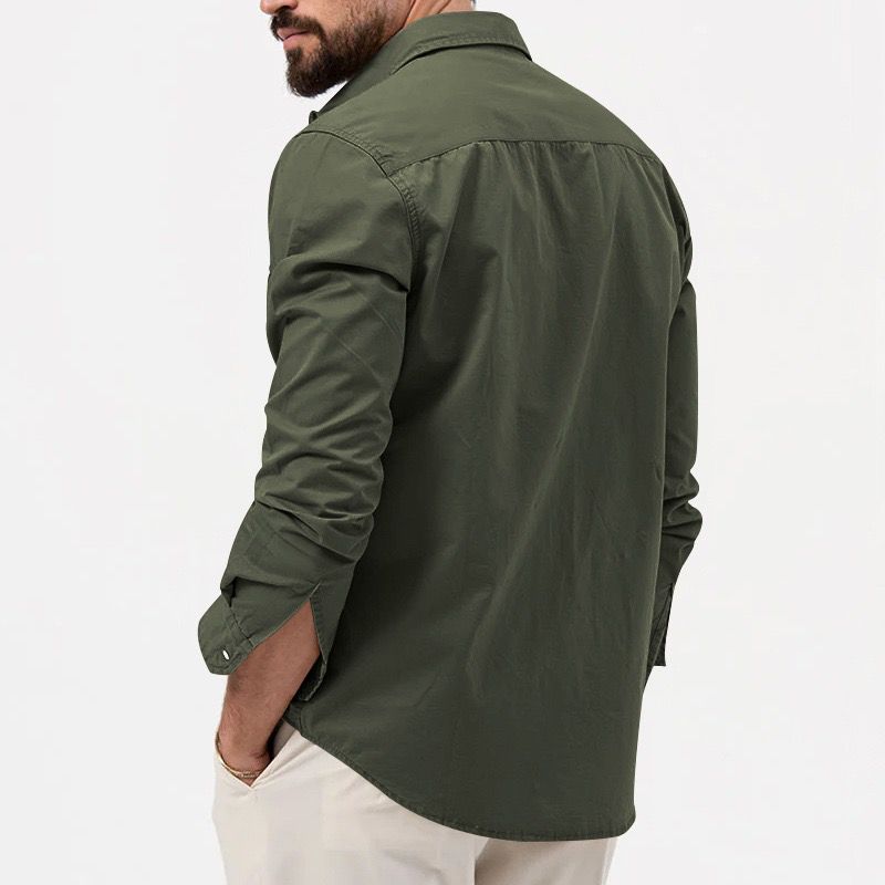 Chemise Homme Premium en Mélange de Coton