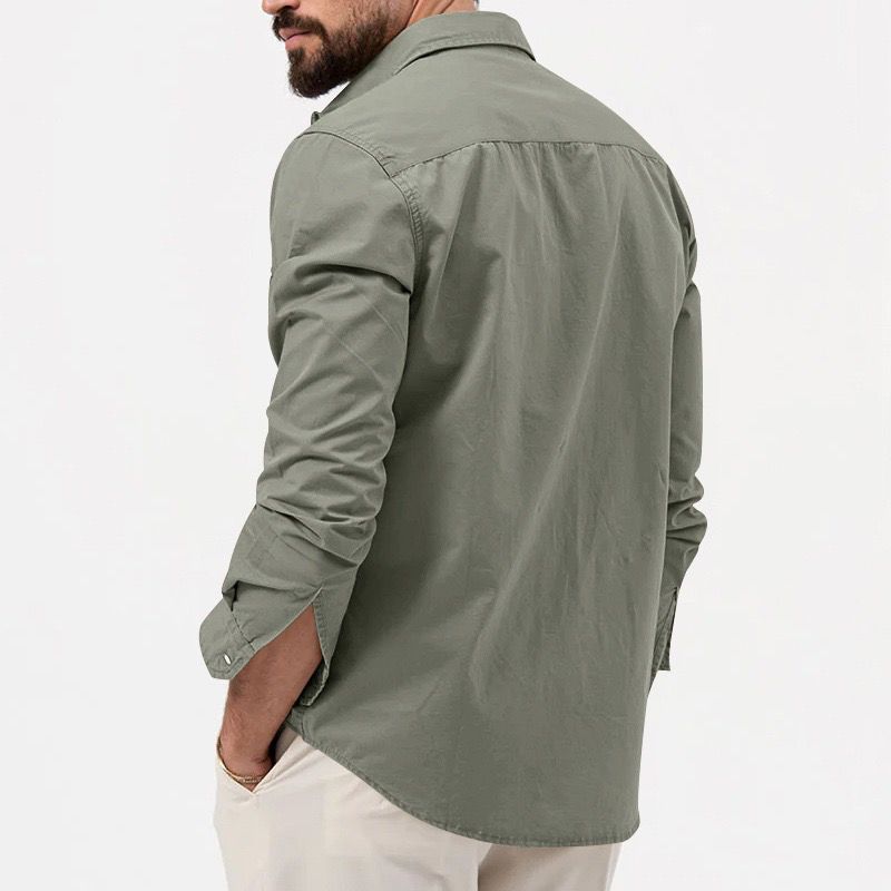 Chemise Homme Premium en Mélange de Coton