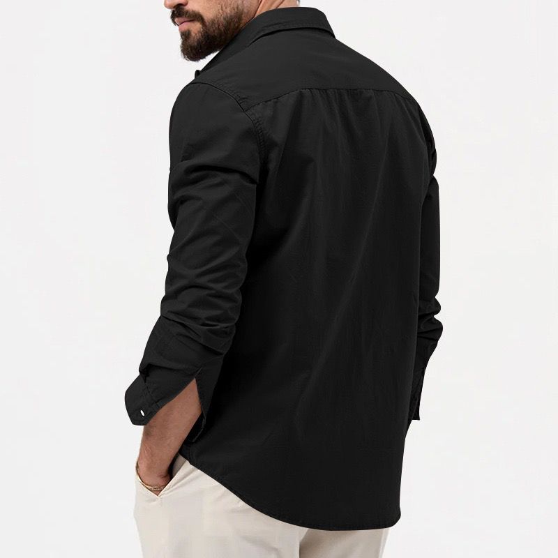 Chemise Homme Premium en Mélange de Coton